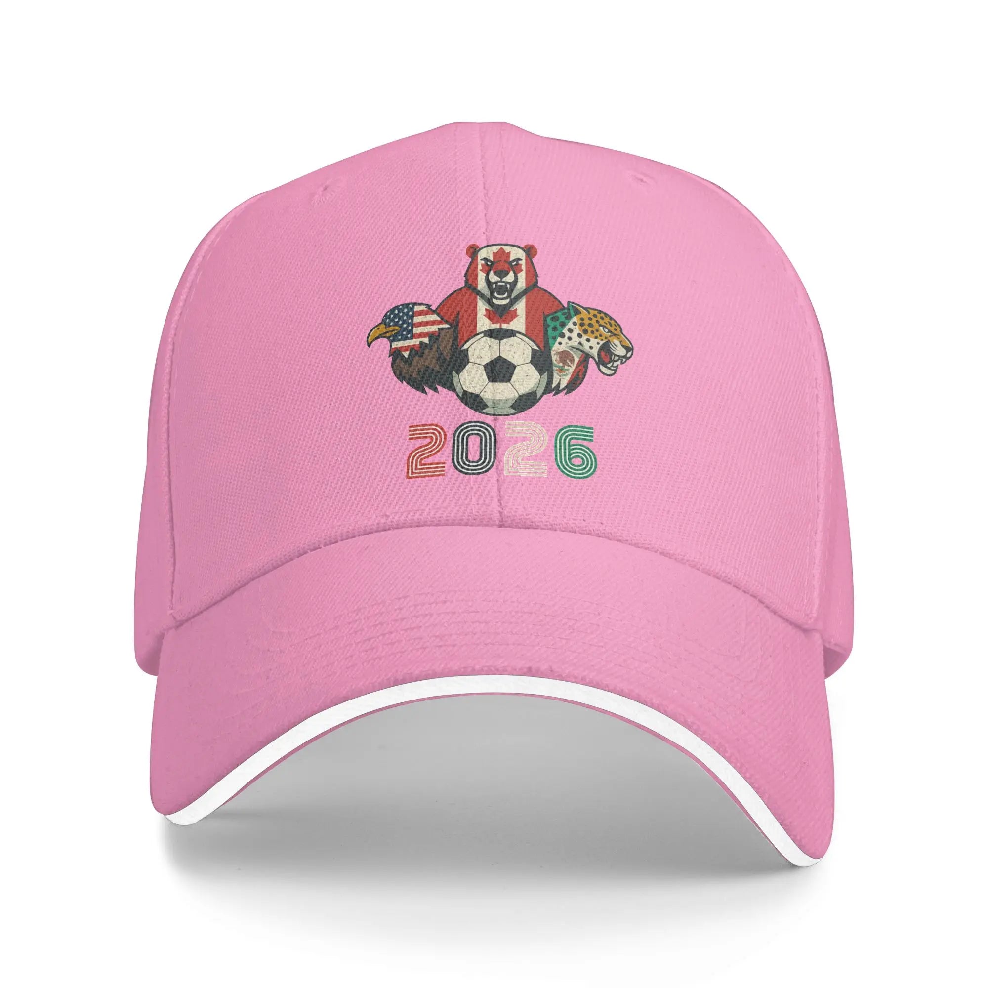 Women Men Usa Canada Mexico Soccer 2026 Outdoor Hat Football Match Sun Cap New Baseball Cap Sunscreen Sunshade